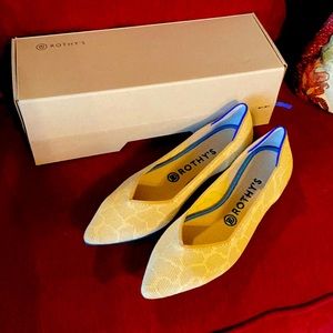 Rothy’s Sahara Gold, size 9, new, never worn